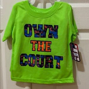 New with tags. 2 piece shirt and shorts set.